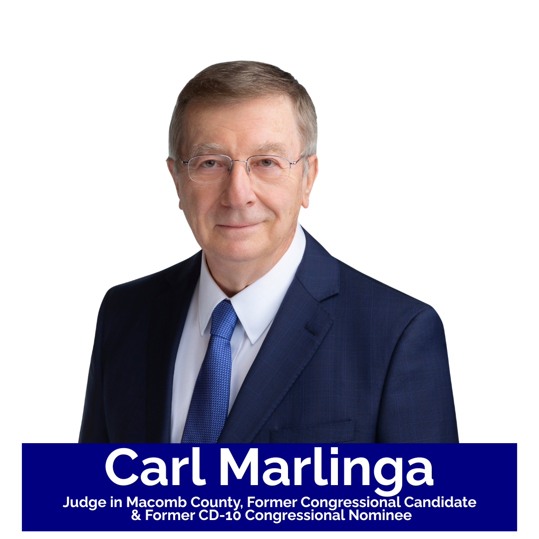 Image of Carl Malinga, Judge in Macomb County, Former Congressional Candidate &amp; Former CD-10 Congressional Nominee